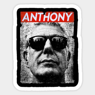 Anthony Bourdain ⚡ ☠💀 ϟ Sticker